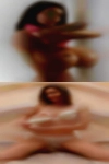 Attractive nude housewife